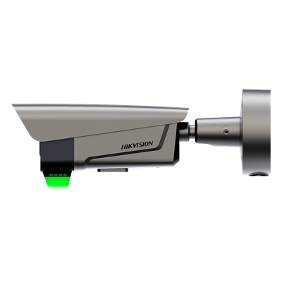 DS-TCG406-E(ER) - Cámara Bala IP ANPR / 4 Megapixel / Lente Mot. 2.8-12 mm / IR y Luz Blanca 50 m (164 ft) / WDR 140 dB / Control de Barrera / IP68 / PoE