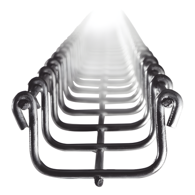 MG-50-420EZ - Charola Malla Charofil MG-50-420EZ, 33/50 mm, Zinc, 26 cables Cat6, 3m.