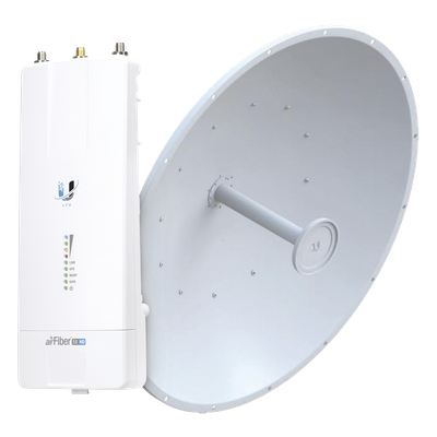 AF5X-HD-34-S45 - Kit de Enlace Inalámbrico Punto a Punto / 1 Gbps+ / 34 dBi / Slant-45 / 4096 QAM / 2 Mpps / 5 GHz