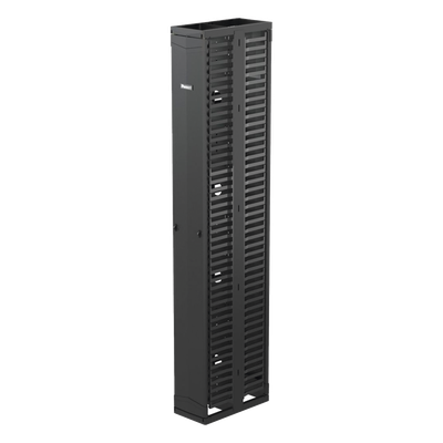PR2VD10 - Organizador Vertical de Cables / Doble Acceso Frontal y Posterior / 45 Unidades / 10 in de Ancho / 83.8 in (2130.4 mm) de Alto / Alta Densidad