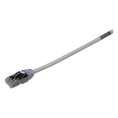 STP28X3MIG - Patch Cord Cat6A / 28 AWG Diámetro Reducido / S/FTP Blindado / CM/LS0H / 3 m (9.84 ft) / Gris