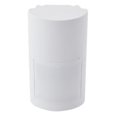 QXI-R - Detector de Movimiento PIR Exterior / Inalámbrico / 120° / Alcance 12 m (40 ft) / Montaje Ajustable 0.8-2.7 m / SMDA / Blindaje RFI y Luz Visible