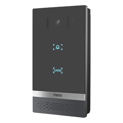 I61 - Videoportero SIP / 2MP HD / IP66 IK07 / PoE / RFID / 2 Relés / Botón Touch