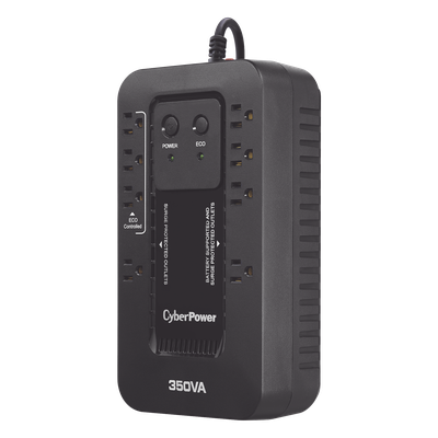 EC350G - CyberPower EC350G sistema de alimentación ininterrumpida (UPS) En espera (Fuera de línea) o Standby (Offline) 0,35 kVA 255 W 8 salidas AC