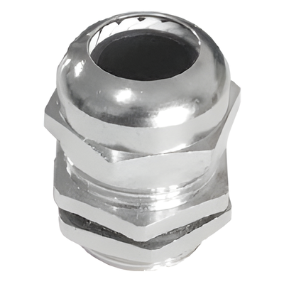 TXG-BM-22X1.5 - Conector Metálico Tipo Glándula para Cable de 10 a 14 mm de Diámetro.