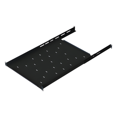 CH-QR1 - Charola Ajustable para Rack / 19" / 1U / Profundidad 633-816 mm (2.08-2.68 ft) / Acero Calibre 16 / Carga 44 kg (97 lb)