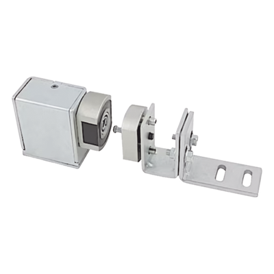 MEM4400 - Electroimán compacto / 44x30x16.5 mm / 880 lbf / 12-24 VDC / 260 mA / Fail-safe / Sin magnetismo residual