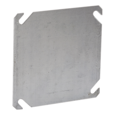 HUB752 - Tapa Ciega Cuadrada / 4 Pulgadas / Acero Galvanizado / 0.286 kg / Cajas 4"x2"