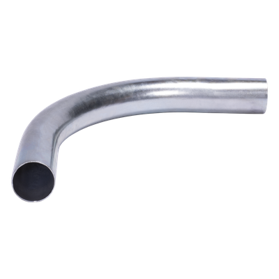 JU-PD-112-COD - Curva/Codo de 90° de 1 1/2" (38mm) pared delgada galvanizado etiqueta verde