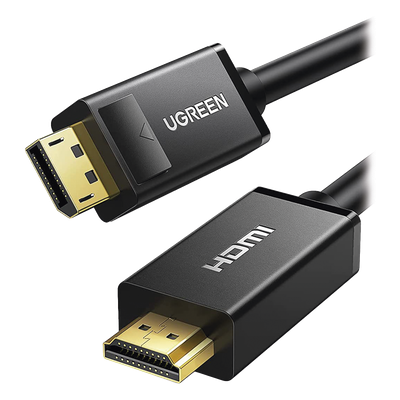 10239 - Ugreen 10239 adaptador de cable de vídeo 1,5 m DisplayPort HDMI Negro