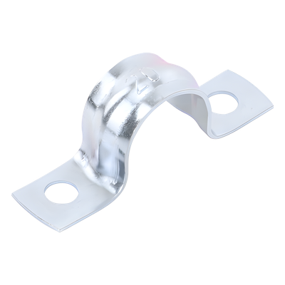 AB-PU-020 - Abrazadera Omega / Conduit 1/2" (12.7 mm) / Acero 0.9-1.2 mm / Carga 30 kg / Acabado Cincado 5 micras