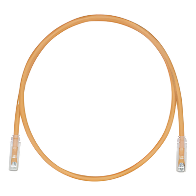 UTP28CH1OR - Cable de Parcheo / UTP Cat5e / 28AWG / 0.30 m (1 pie) / LSZH / Naranja