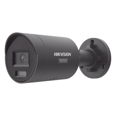 DS-2CD2047G3-LI2UY(BLACK) - Cámara Bala IP / 4 Megapixel / ColorVu 3.0 / Dual Light IR 40 m (131.2 ft) + Luz Blanca / Lente F1.0 / AcuSense 3.0 / Audio Dual / IP67 NEMA 4X