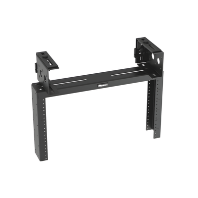 PZLRB6U - Rack de Distribución Aéreo / 6 UR / Rieles Roscados #12-24 / Carga 36 kg (80 lb) / Montaje en Techo