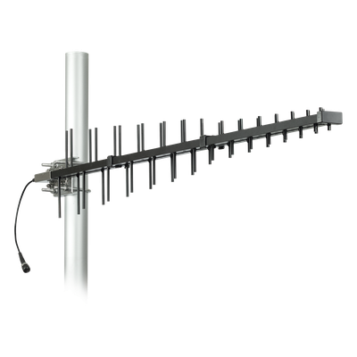 311-228 - Antena LPDA de Alta Ganancia/ ESPECIAL PARA AMPLIFICADORES DE UNA A CINCO BANDAS DE FRECUENCIA/ 698-2700 MHz/ 12.15 dBi de Ganancia.