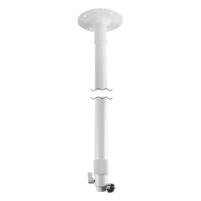 DS-1297ZJ - Montaje Colgante Extendible / 2 m (6.56 ft) / Ajuste de Ángulo / Uso Exterior