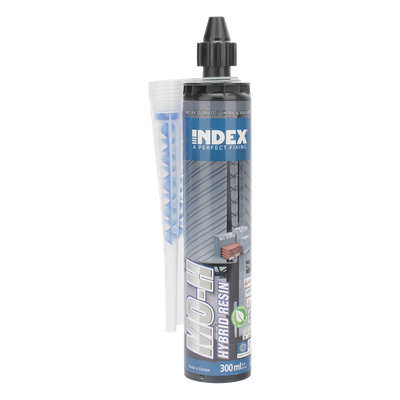 MOH300 - Resina Epoxy Vinylester / Sin Estireno / M8-M30 / Carga Sísmica C1 / 300 ml / -40°C a +80°C / WRAS / Resistencia al Fuego IBMB