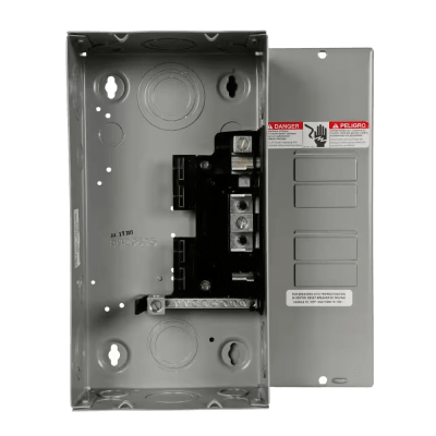 Siemens Centro de Carga Monofásico / 4 Espacios / 8 Circuitos E0408ML1125S