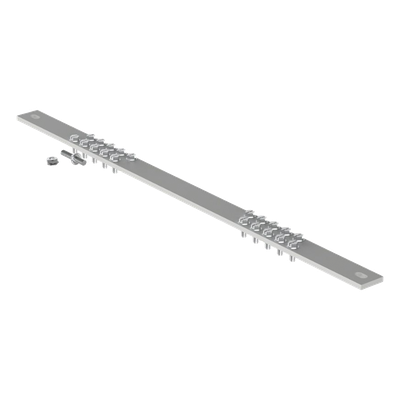 RGRB19CN - Barra de Conexión a Tierra / Rack 19" / 20 Orificios / 483 mm (1.58 ft) / 45 Unidades / EIA-310