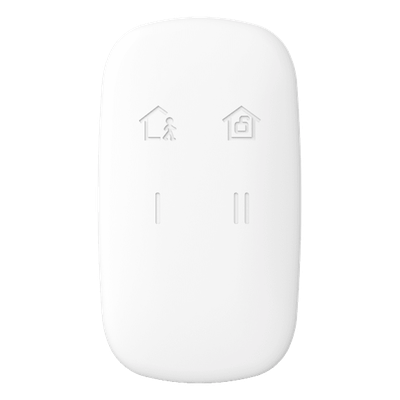 DS-PKF1-WB(B) - Control Remoto de Alarma / Armado y Desarmado / RF Bidireccional 433 MHz / Autonomía 3 Años / 16 g / -10°C a 55°C