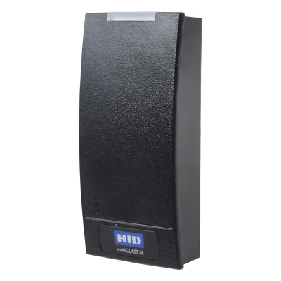 R10S - Lector de Acceso Multiformato / iCLASS SEOS / MIFARE Classic DESFire / NFC Móvil / Wiegand / 5-16 VDC / 4.8 x 10.3 x 2.3 cm