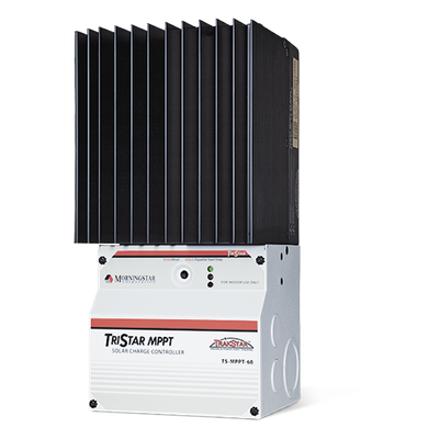 TS-MPPT-45 - Controlador de Carga MPPT / 45 A / 12/24/36/48 V / Voc 150 Vcc / Sistemas hasta 3 kW / Operación 45°C sin degradación