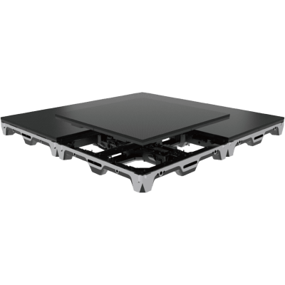 MR48 - Pantalla LED de Piso / Pixel Pitch 2.5 mm / Brillo 1000 nits / Refresco 7680 Hz / Carga 2500 kg/m² / IP65/IP54 / GOB