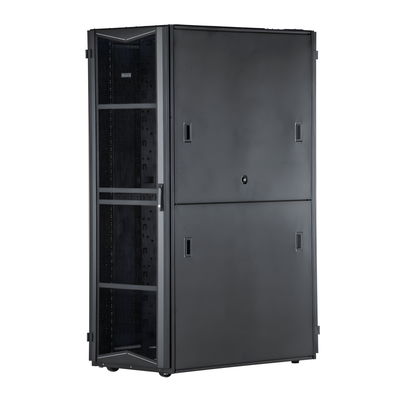 XG84512BS0001 - Gabinete para Centros de Datos / 45 UR / 800 mm Ancho / 1070 mm Profundidad / 2.62 ft x 3.51 ft / Acero / Negro