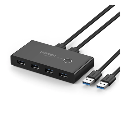 30768 - Ugreen 30768 hub de interfaz USB 3.2 Gen 1 (3.1 Gen 1) Type-A 5000 Mbit/s Negro