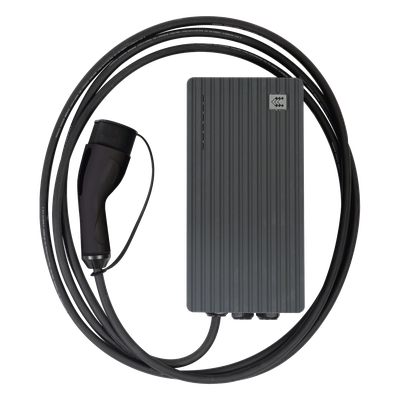 EVC1310P1200 - Estación de Carga Vehículos Eléctricos / 7.4kW / 32A Bifásica / IP55/IK10 / Wi-Fi + Ethernet / RFID-NFC / OCPP 1.6 / Cable 5m (16.4 ft) / Tipo 1 SAE J1772