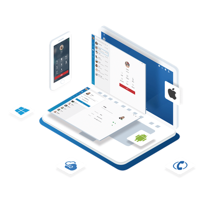 YEACLOUD10EXT - PBX en la Nube / 10 Extensiones Enterprise / 10 Llamadas Simultáneas / 500 Minutos Grabación / 5 Dispositivos por Extensión / UC Client Integrado