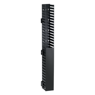CWMPV2440 - Organizador Vertical de Cables / 40 UR / 70.8 in / Montaje Lateral en Riel de Rack / Interior / Negro