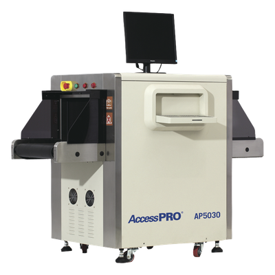 AP-5030 - Sistema de Inspección por Rayos X / Túnel 50 x 30 cm / Monitor LCD 19' HD / Zoom 32x / Capacidad 150 kg / Memoria 100,000 imágenes