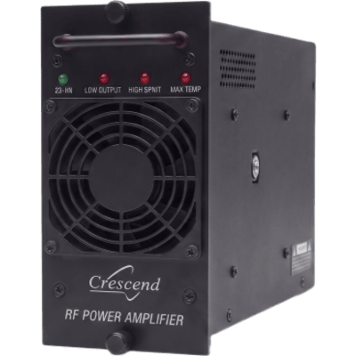 P105DE1C7001 - Amplificador de Potencia VHF / 100 Watts / 136-174 MHz / Modular / Rack 19" / Protección VSWR / Enfriamiento por Ventilador / LED Indicadores