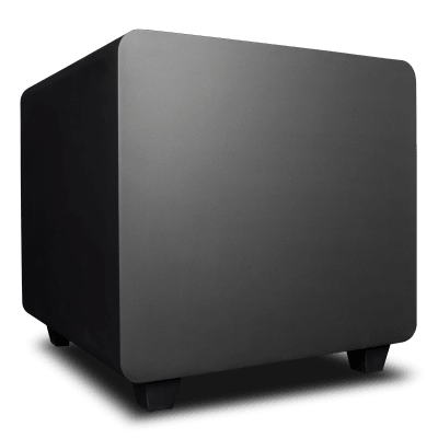 DFS10BK - Subwoofer Activo / 10 Pulgadas / 300W RMS / Down-Firing / Recinto Sellado / 30-200 Hz / RCA y LFE