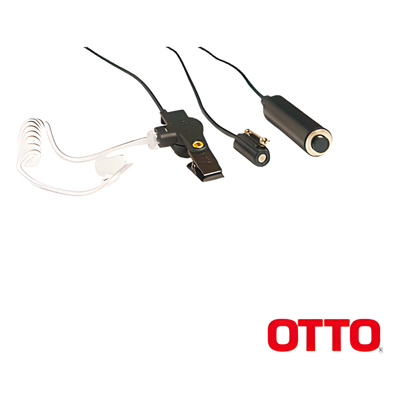 V1-10265 - Kit de Micrófono-Audífono profesional de 3 cables para KENWOOD NX-340/320/420, TK-3230/3000/3402/3312/3360/3170