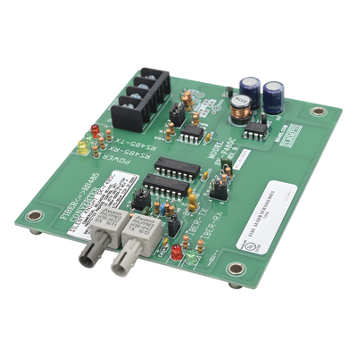 SKF485C - Conversor de Medios / SBUS Cobre a Fibra Óptica / ST Dúplex / Multimodo 62.5 µm / 115.2 kbps / Alcance 1.6 km (5250 ft)