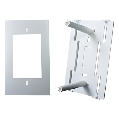 INKA-100-UNI - Tapa universal INKA y soporte de PVC auto extinguible y aluminio (8181-80002)