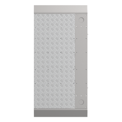 DS-K3B601-BASE900-M - Base adicional para torniquete / Carril extra 90 cm (2.95 ft) / Sin anclaje al piso / Compatible con DS-K3B601-BASE900-S