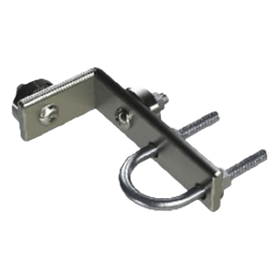 TG-CPFCI - Conector para Piso Falso / Sección Cilíndrica / Solera Cobre Estañado 1 x 1/4 pulgadas / Tornillería Acero Inoxidable / Reutilizable / Resistente Intemperie