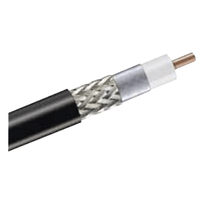 LP-400 - Cable Coaxial / Ultra Baja Pérdida / 50Ω / Blindaje Cobre Estañado / Anti-UV Exterior