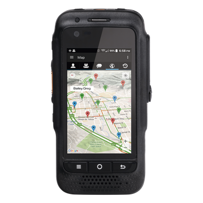 TE580PLUS - Radio PoC 4G LTE IP67 Compatible Con NXRADIO y TASSTA /Pantalla Táctil 3.1" Gorilla Glass 3