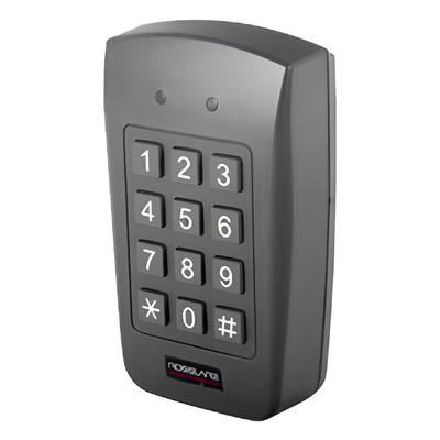 ACF-44 - Teclado de Control de Acceso / 500 Usuarios / Lector de Proximidad Integrado / 3 Modos de Operación / Salida de Relevador Ajustable 1-99 s / Sensor Tamper Óptico