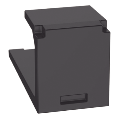 CMBBL-X - Panduit Blank modul for 1port MiniJack Negro Nylon