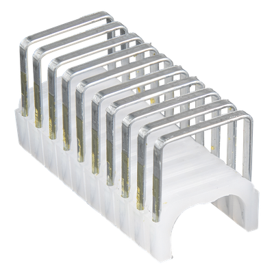 450-003 - Grapas para cable / Aislamiento plástico UL / 300 piezas / 9 mm x 15 mm / 0.35 x 0.59 in / NM Romex 14/3, 12/3