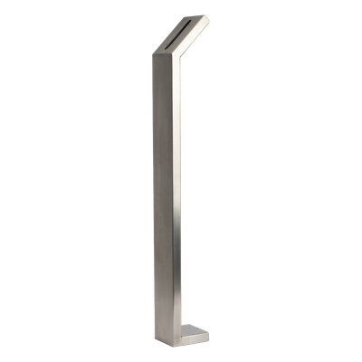 XT-SL-SS - Base de Montaje para Lectores y Biométricos / Acero Inoxidable 304 / Uso Exterior / Diseño Universal / Instalación sin Herramientas