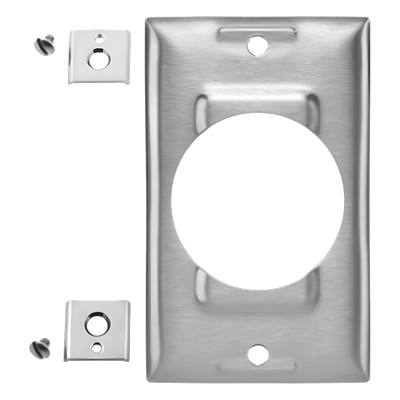 HUB-SS750 - Placa de Acero Industrial / 1 Unidad / 50 A / Acero Inoxidable / Montaje Vertical / 0.035 in