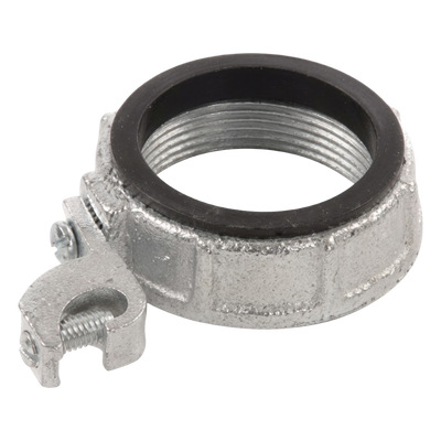 PST-CB100-MG - Conector de Puesta a Tierra / 1" (25.4 mm) / Hierro Maleable Galvanizado / Tornillería de Acero Tratado / Uso Comercial e Industrial