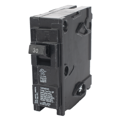 Q130 - Interruptor Automático Enchufable / 1 Polo / 30A / 10 kA / 120V / UL 489 / 1 x 3 in (25.4 x 76.2 mm)
