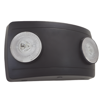 SF660LB - Luz de Emergencia LED / 2 LED 1W / 150 lm / 90 min Autonomía / Voltaje Universal 127-240 VAC / UL 5VA Ignífugo